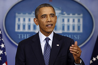 Obama: Republicans using 'extortion' on debt limit