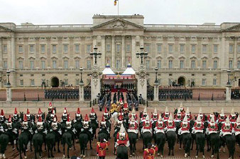 Man arrested at Buckingham Palace gate