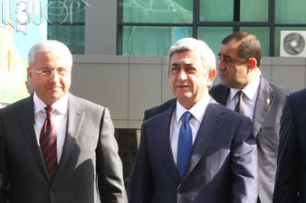 Serzh Sargsyan visits Shahnazarian Wine-Brandy House 