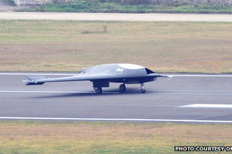 China 'flies first stealth drone'