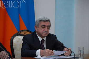 Նախագահ Սարգսյանը հրամանագրեր է ստորագրել