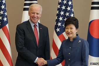 Joe Biden in Seoul amid Asia tensions