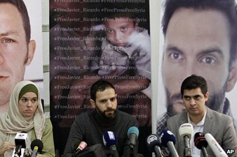 Spanish journalists kidnapped in Syria