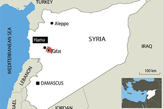 Bomb near Syrian school kills 18 women, kids in regime-held Hama