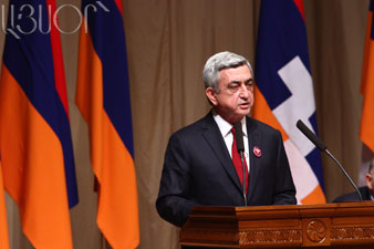 Armenian president: Azerbaijan tries to burn all bridges of peace 