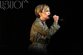 Patricia Kaas gives concert in Yerevan 