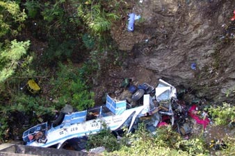 Thailand bus crash kills 30 people    