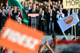 Hungary prime minister wins 3rd term