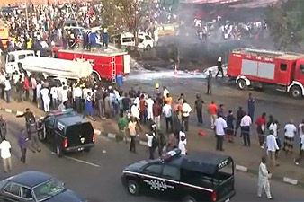 Blast kills 35 people at bus station in Nigeria