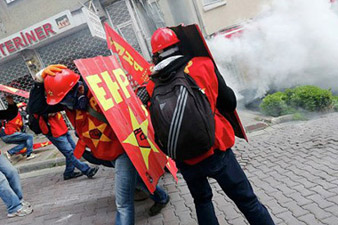 Turkey May Day protests hit by tear gas near Taksim Square