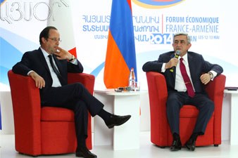 Armenian-French economic forum starts in Yerevan 