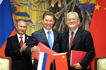 Russia signs 30-year gas deal with China