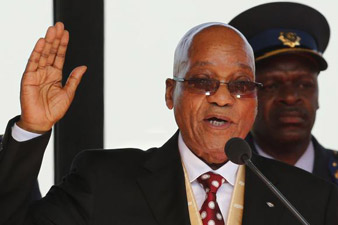 South African President Jacob Zuma admitted to hospital    