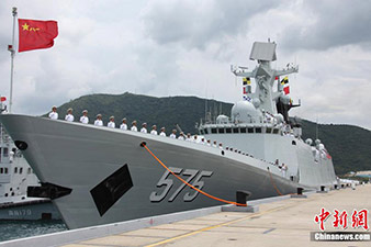 China ships depart for naval drill with US, others