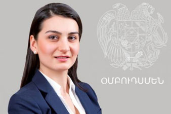 Tatevik Khachatryan appointed deputy human rights defender of Armenia 