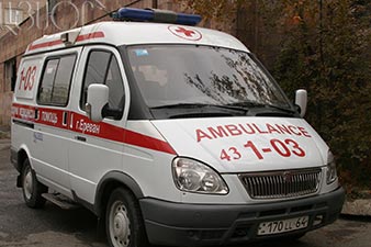 Two mini-buses collide in Yerevan, passenger inured 