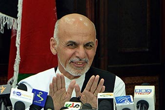 Afghanistan's Ashraf Ghani leads in early vote count