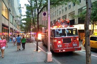 Fire at New York's Rockefeller Center observation deck injures 6