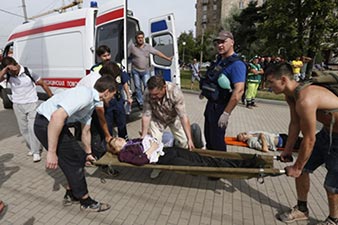 Two suspects detained in connection with Moscow metro crash