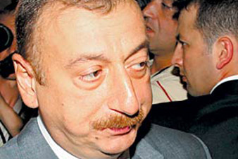 President Ilham Aliev’s guilty look