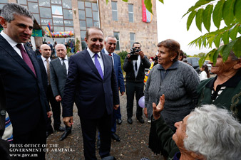 Armenian prime minister pays working visit to Vayots Dzor 