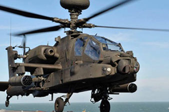 Apache helicopters bring precision and danger to war against Isis