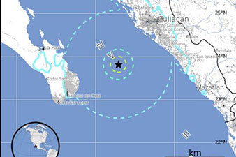 6.2-magnitude quake strikes off coast of Mexico