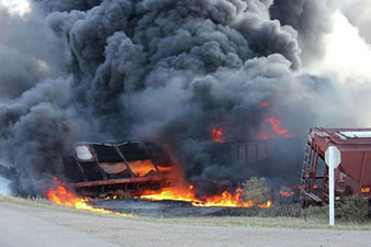 No injuries in train derailment in Canada’s Saskatchewan