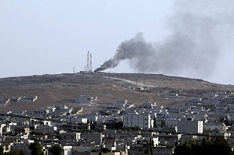 Turkey declares curfew to disperse protests over IS advance