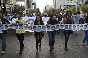 Mexico missing students: Nationwide protests held