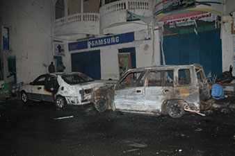 Blast rocks Somalia's capital, killing at least 10 people