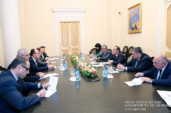 Armenian PM,  BSTD Bank president discuss cooperation prospects 