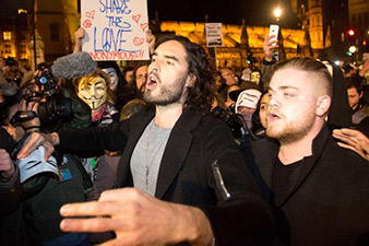 Arrests made after London 'Guy Fawkes' protest