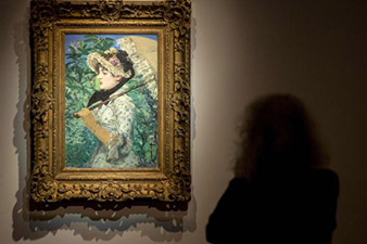 Manet canvas sets record at Christie's 