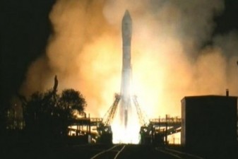 Russia launches Soyuz-2.1b rocket carrying satellite