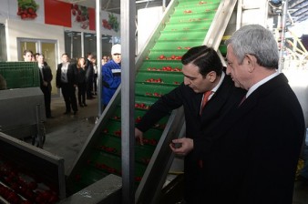 President Serzh Sargsyan’s working visit to Ararat marz