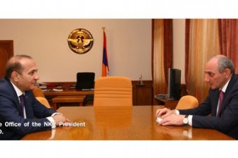 Economic ties between Armenian states discussed in Karabakh