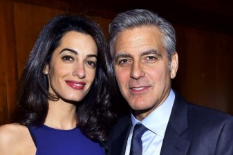 George Clooney, spouse display affection at ‘Tomorrowland’ premiere