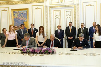 Amended, finalized contract of sale of property of Vorotan Hydroelectric Complex signed in Government