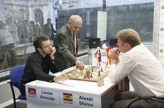 В четвертом туре Zurich Chess Challenge Левон Аронян обыграл Алексея Широва