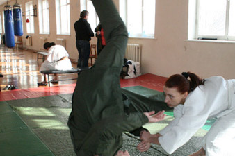 Sambo championship for the women