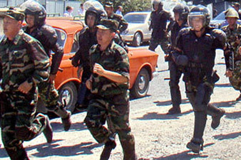 The Armed forces of Kyrgyzstan are with the opposition