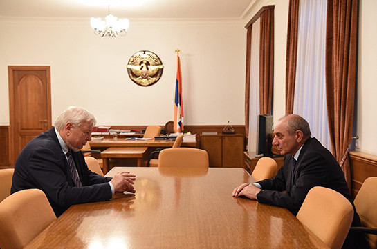 Bako Sahakyan receives OSCE Chairperson-in-Office