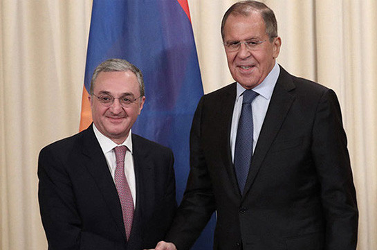 Armenian, Russian FMs discuss cooperation in international platforms