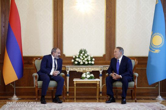 Kazakhstan stands for peaceful settlement of Karabakh conflict: Nazarbayev