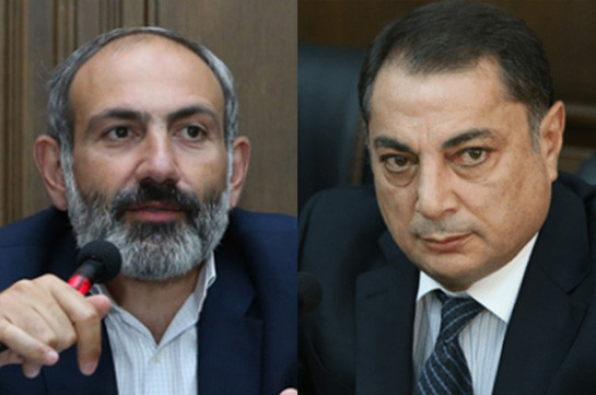 Armenia’s PM to meet with Republican faction head to discuss conduction of snap parliamentary elections