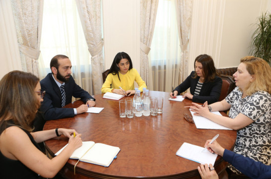 Armenia’s First Deputy PM discusses snap election issues with CoE Yerevan office head