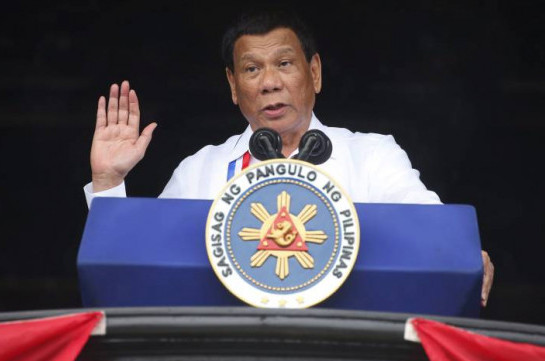 Philippines' Duterte says tests show he doesn't have cancer