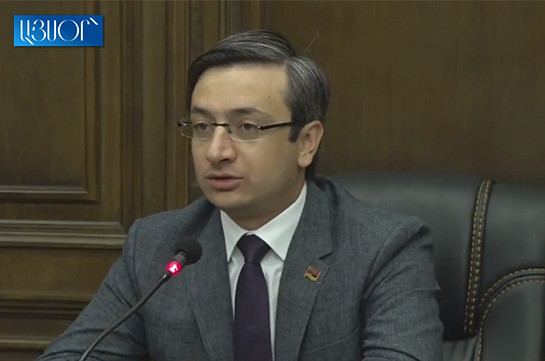 Armenia carries out balanced foreign policy: Yelk faction secretary