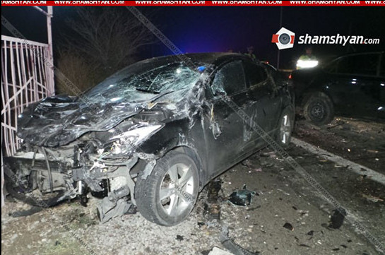 Car accident with involvement of Armavir judge takes place on Yerevan-Armavir highway